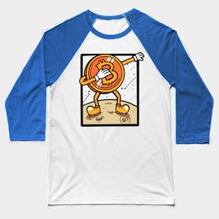 Dabbing Bitcoin Jumper merch Baseball T-Shirt